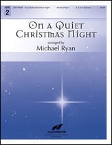 On a Quiet Christmas Night Handbell sheet music cover